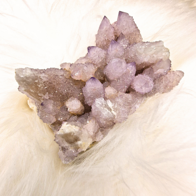Cluster spirit quartz lilas