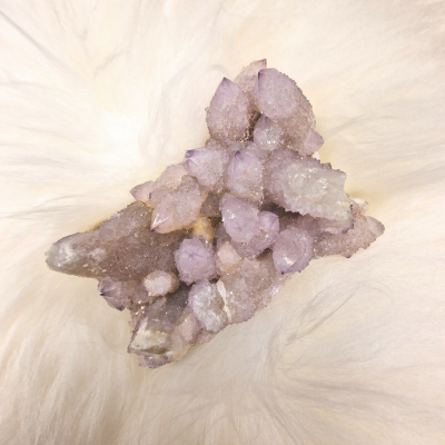 Cluster spirit quartz lilas