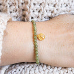 Sensa: bracelet en aventurine verte paix intérieure