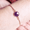 bracelet améthyste, bijoux spirituel bohème-chic
