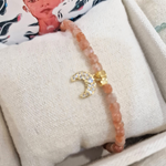 bracelet spirituel en pierre de soleil