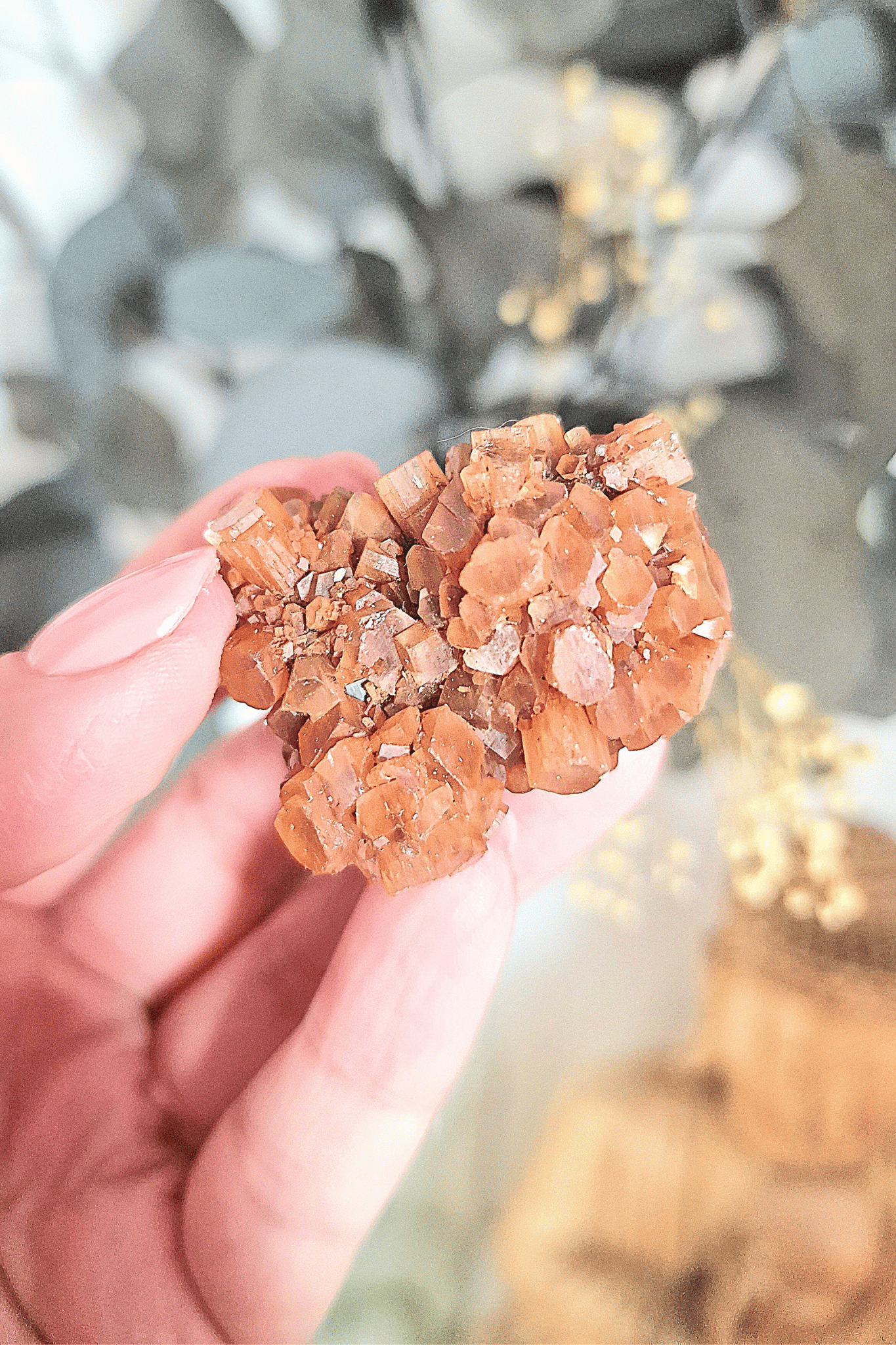 Cluster d'aragonite du Maroc 01