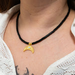 Intuitio: collier en onyx noir intuition et bouclier énergétique