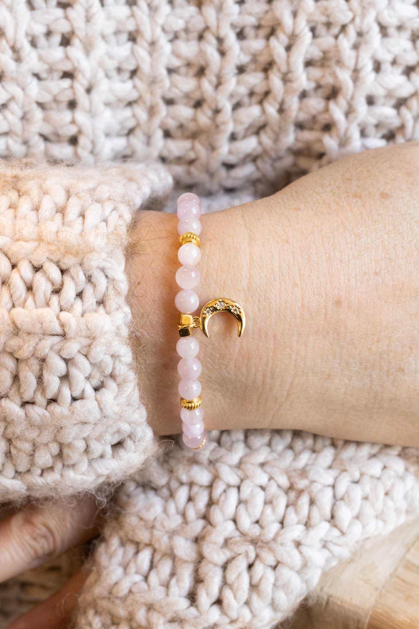 Luna Solis: bracelet en kunzite