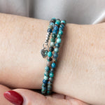 bracelet chrysocolle, bijoux spirituel
