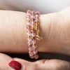 bijoux spirituel bracelet quartz fraise