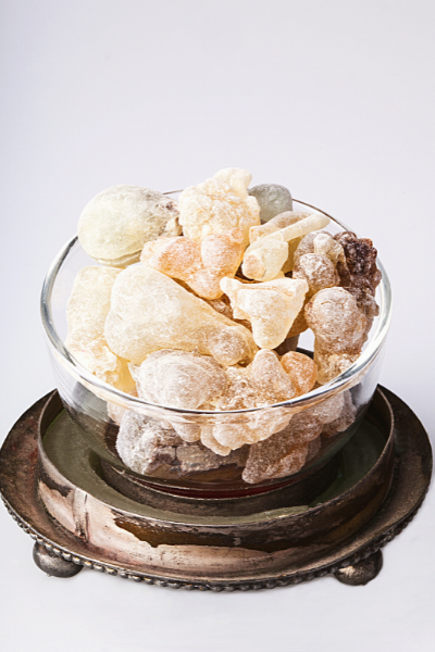 grains d'encens d'olibain de qualité